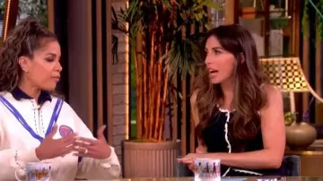 Maje Knit Top worn by Alyssa Farah Griffin as seen in The View on  June 11, 2026