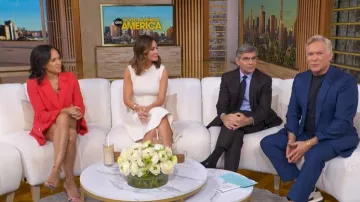 Veronica Beard Nayeli Dicky Jacket worn by Linsey Davis as seen in Good Morning America on June 11, 2026