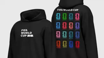 FIFA World Cup 2026 Host City Emblems Black Hoodie