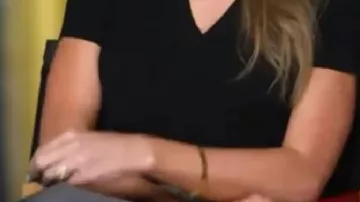 Black Top worn by Taylor Swift in Taylor Swift talks Toy Story 5 in sit-down 20/20 special