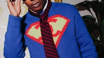 Chanel Superman Blue Sweater