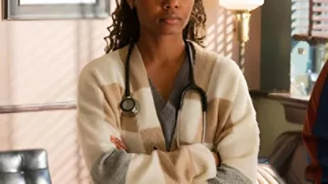 Brilliant Minds S2 Ashleigh LaThrop Colorblock Cardigan
