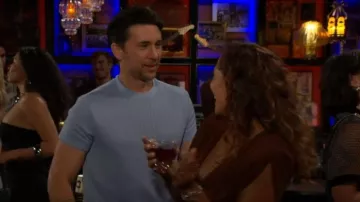Guess Knitted T-shirt worn by  Cane Ashby (Billy Flynn) as seen in The Young and the Restless on June 10, 2026