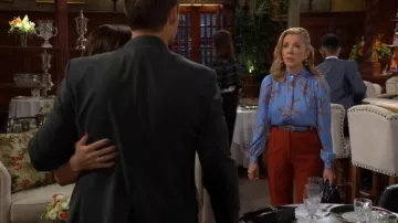 Sandro Eyelet Belt worn by  Nikki Reed Newman (Melody Thomas Scott) as seen in The Young and the Restless on  June 9, 2026