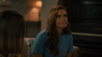 Mother The Grab Bag Crop Tee worn by Maddie Townsend (JoAnna Garcia) as seen in Sweet Magnolias (S05E02)