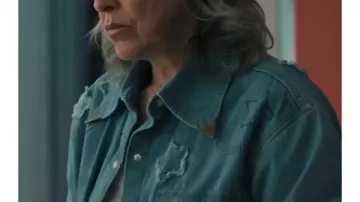 Alice y Steve S01 Camisa vaquera estrella de Nicola Walker