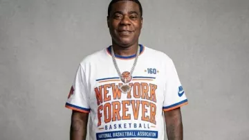 Tracy Morgan New York Knicks 2026 Finals Shirt in #tracymorgan's reactions to the #knicks taking home the #nbafinals championship is everything. ????