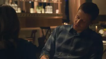 Blue Flannel Shirt of Jamie Reagan (Will Estes) in Blue Bloods (S13E16)