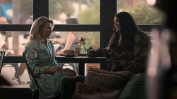 Lilly Pulitzer Arletta Dress worn by Kathy Boseman (Wynn Everett) as seen in Sweet Magnolias (S05E09)