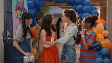 Jason Wu Vegan Quilted Leather Crossbody Handbag worn by Lily Song (Artemis) as seen in Sweet Magnolias (S05E09)