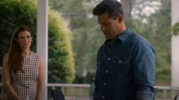 Veronica Beard lois Vest worn by Maddie Townsend (JoAnna Garcia) as seen in Sweet Magnolias (S05E10)