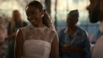 Shashi Liaigre Earring worn by Helen Decatur (Heather Headley) as seen in Sweet Magnolias (S05E10)