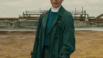 Legends 2026 Jasmine Blackborow Green Trench Coat