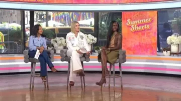 Kendall Miles Posh Pump worn by Eni Popoola as seen in Today with Jenna & Sheinelle on  June 14, 2026