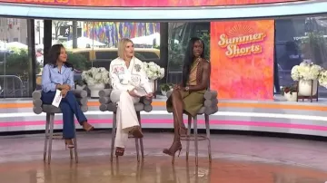 Celine Polly Wedge Mule worn by Jenna Bush Hager as seen in Today with Jenna & Sheinelle on June 14, 2026