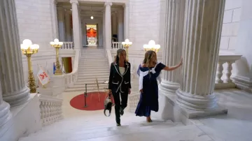 Gucci Women’s Horsebit Platform Sandal worn by Liz McGraw as seen in The Real Housewives of Rhode Island (S01E11)