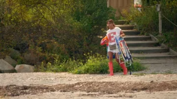 Hunter Tall Rainboot Coral worn by Liz McGraw as seen in The Real Housewives of Rhode Island (S01E11)