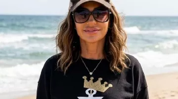 Real Housewives Of Rhode Island Rulla Nehme Pontarelli Sweatshirt (Rulla Nehme Pontarelli) as seen in The Real Housewives of Rhode Island