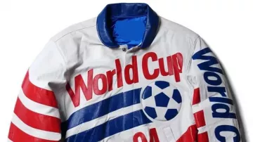 Jeff Hamilton USA 94 World Cup Leather Jacket worn by Jeff Hamilton in Jeff Hamilton ranks his top 5 jackets of all time #SelfRank