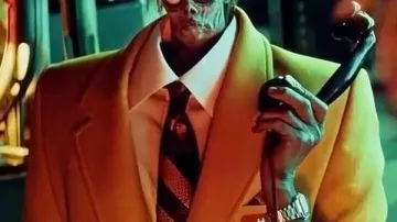 Beetlejuice Shrunken Head Bob Yellow Suit