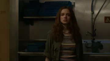Ba&sh Tannia Tank worn by Percy Fraser (Sadie Soverall) as seen in Every Year After (S01E01)