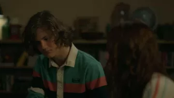 LL Bean Bean's Vintage Soft Rugby, worn by Young Sam Florek(Blue Clarke) as seen in Every Year After (S01E01)
