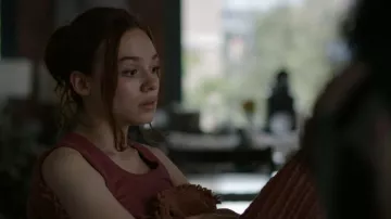 Nordstrom Everyday Cotton Rib Tank worn by Percy Fraser (Sadie Soverall) as seen in Every Year After (S01E01)