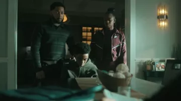 Nike Mens Sportswear Club Pullover Hoodie worn by Devante (Maximus Chase Evans) as seen in The Chi (S08E02)