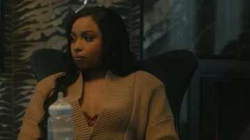 Seroya Morana Sweater worn by Tiffany (Hannaha Hall) as seen in The Chi (S08E03)