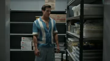 Carhartt WIP Single Knee Smith Denim Short worn by Charlie (Michael Bradway) as seen in Every Year After (S01E02)