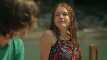 Ripzone Kids' Reflection Two Piece Swimwear Set worn by Young Percy Fraser (Juliette Hawk) as seen in Every Year After (S01E02)