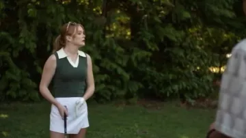 Babaton Kelly Skort worn by Delilah (Abigail Cowen) as seen in Every Year After (S01E03)