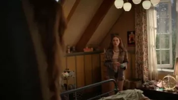Brixton Bowery Flannel worn by Percy Fraser (Sadie Soverall) as seen in Every Year After (S01E03)