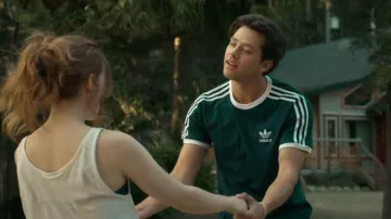 Adidas Originals Adicolor Three Stripe T-shirt worn by Sam Florek (Matt Cornett) as seen in Every Year After (S01E04)