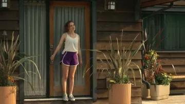 Lululemon Scuba Mid-Rise Oversized Short worn by Percy Fraser (Sadie Soverall) as seen in Every Year After (S01E04)