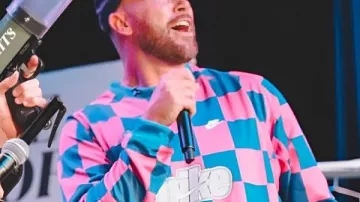 New Heights 2026 Travis Kelce Checkerboard Shirt