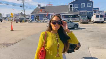 Gafas de sol Gucci para mujer que lleva Rosie DiMare como se ve en The Real Housewives of Rhode Island (S01E12)