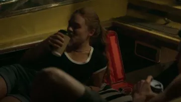 H&M Picot-Trimmed Ribbed T-Shirt worn by Percy Fraser (Sadie Soverall) as seen in Every Year After (S01E07)