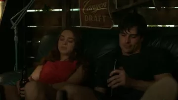 Rag & bone Mica Cropped Tank Top worn by Percy Fraser (Sadie Soverall) as seen in Every Year After (S01E07)