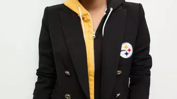 Pittsburgh Steelers Black Blazer