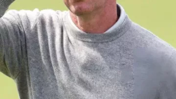 Sudadera gris Rory McIlroy del Campeonato Abierto de Estados Unidos 2026