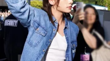 Los Angeles Hyunjin Blue Jacket