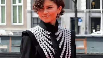 Zendaya Spider-Man: BND Amsterdam Premiere Tailcoat worn by MJ (Zendaya) as seen in Spider-Man: Brand New Day