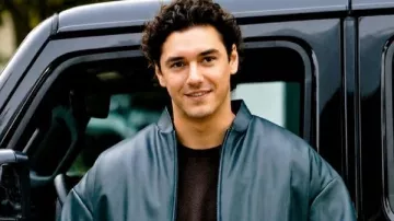 Off Campus S01 Garrett Graham Leather Jacket worn by Garrett Graham (Belmont Cameli) in Off Campus (S01)