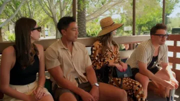 Combinaison banane mixte Farm Rio portée par Lala Kent telle que vue dans The Valley (S03E08)