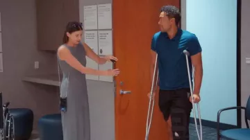 Quince Sleeveless Midi Sweater Dress worn by Janet Caperna as seen in The Valley (S03E09)