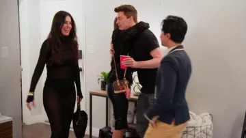 Isabel Marant Vanessa Dress worn by Michelle Saniei as seen in The Valley (S03E10)