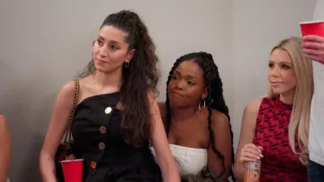 Fashion Nova Monique Strapless Jumpsuit worn by Melissa Marie Carelli as seen in The Valley (S03E10)