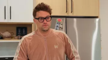 Needles Velour Track Jacket worn by Tom Schwartz as seen in The Valley (S03E11)