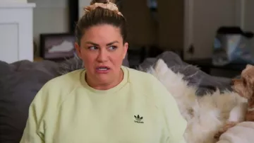Adidas Originals Essential Crew Sweatshirt worn by Brittany Cartwright as seen in The Valley (S03E12)